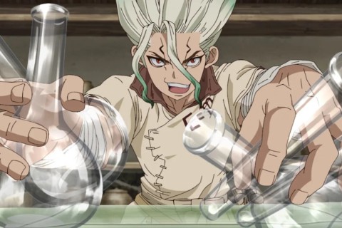 Dr. Stone: Nova arte da 4ª Temporada anuncia estreia para 2025